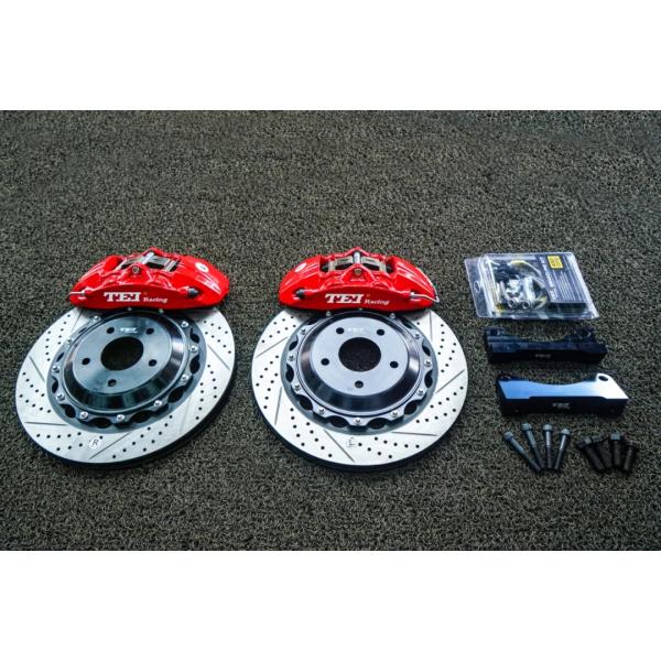 Front Big Brake Kit 355x28mm 4 Piston Caliper For MAZDA 6 ATENZA 2015-2021 19/20" Wheel
