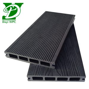 Modern Waterproof Wood Plastic Composite Hollow Decking