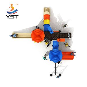 ODM Outdoor Castle Kids Playground Slide With SS304 Fasteners