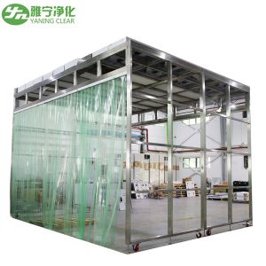 Wholesale ISO 14644-1 Prefabricated Freestanding Clean Booth from china suppliers