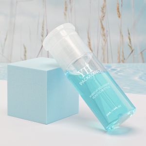 50ml 60ml Makeup Removal PET PP Plastic Packaging Bottles With Press Pump Samll