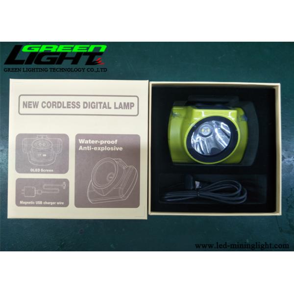 ATEX ABS 385lum 18000lux Coal Miners Helmet Light