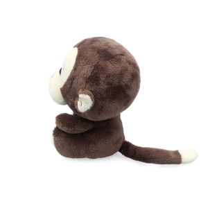 Skin Friendly Polypropylene Cotton Filling Monkey Plush Pillow