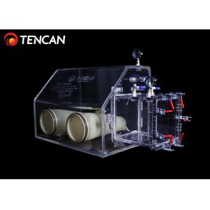 Convenient Operation 10mm Acrylic Glove Box 700x450x500mm Laboratory