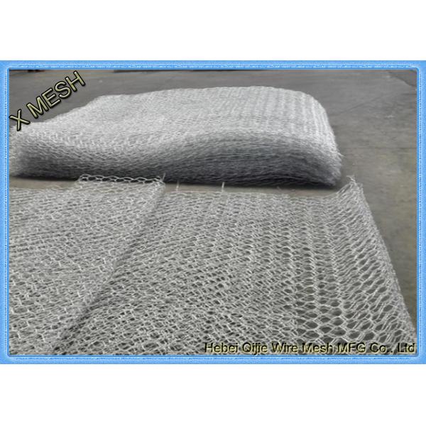 Quality ASTM A 975 Wire Mesh Wall Basket , Gabion Baskets Sizes 2m X 1m X 1m , 2x1x0.5m for sale