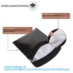 Fireproof Bag Document Waterproof File Bag Storage Bag 2100 Fahrenheit Fire