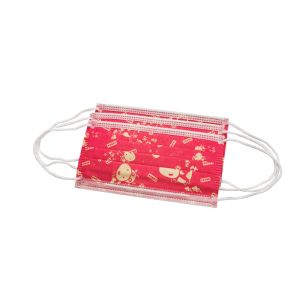 Hot Air PP Printed Spunbonded SS Nownoven Fabric For Face Mask Roll Width 175mm