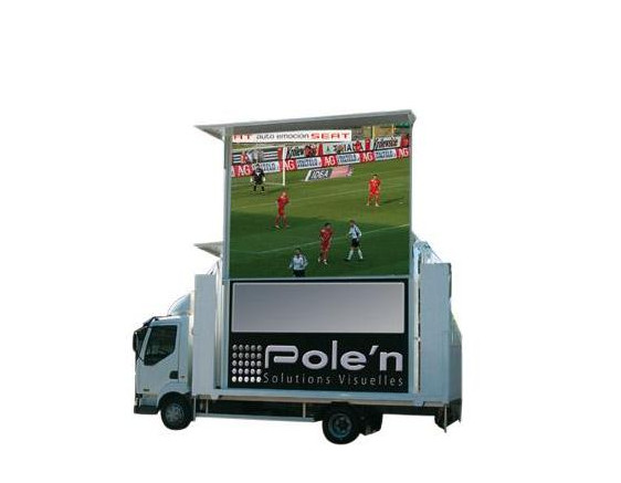 Waterproofp1.953 P5 Truck Mounted LED Screen 5 Years Warranty 3G WIFI Control