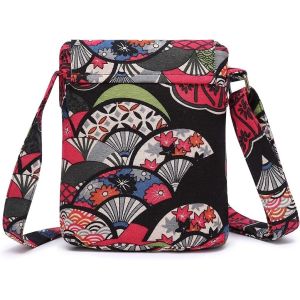 Women's Retro Small Size Canvas Shoulder Bag Hippie Boho Crossbody Handbag