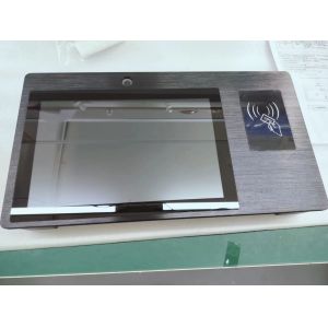 10.1" touch kiosk RFID NFC reader bulit-in QR scanner for self-payment Check-in