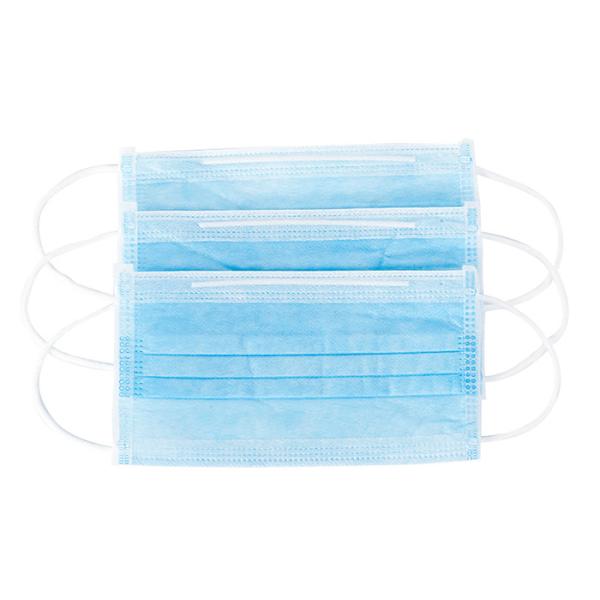 Quality High Breathability 3 Ply Face Mask Non Woven Fabric With Splash Repellant Barrier for sale