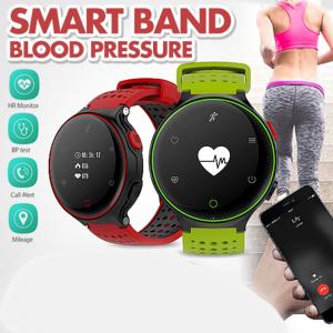 China IP68 Waterproof Bluetooth Smart Bracelet , Bluetooth Sports Bracelet With 0.96 Inch Color Screen on sale