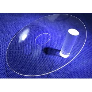 Circular Transparent Sapphire Optical Windows Quartz Customized Sapphire Lens
