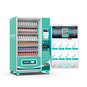 Touch Screen Fresh Food Vending Machines 220V 50HZ 24 Hours Support
