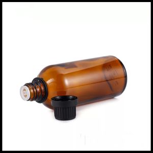 TUV Essential Oil Bottles Euro Dropper Orifile Reducer Tamper Evident Cap