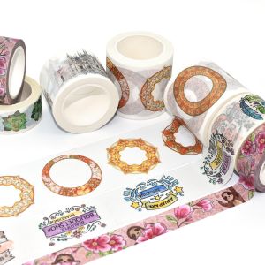 Wholesale Custom Printed Kawaii Washi Tape Custom Make Decoration Washi Tape from china suppliers