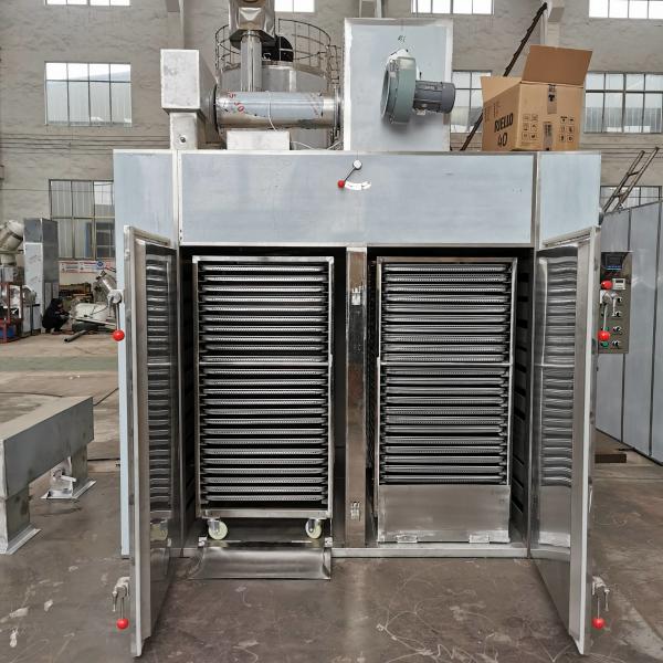 9-15KW Chemical Hot Air Tray Dryer 304SS Industrial Fruit Dehydrator Machine
