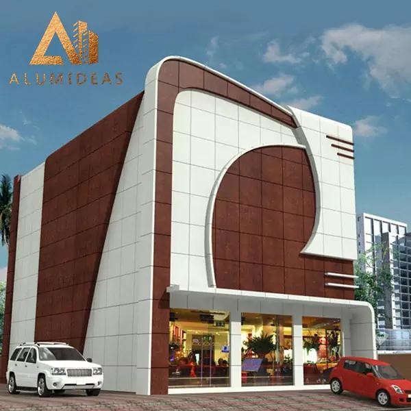 Decorative Wholesale Corrugated Aluminum Composite Panel