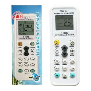 Fingerprint Proof Tempered Glass Universal Ac Remote Control K-1028E