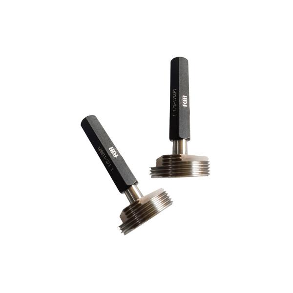 1" 1/2-11 BSPT Thread Plug Gauge for Measuring Tapered Pipe Threads with Precise