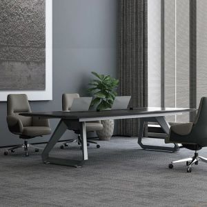 Metal Frame Executive Office Desks MFC Modern Without Locks