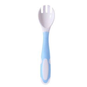 Silicone Toddler Utensils Spoon and Fork with A Handy Storage Case Baby Cutlery