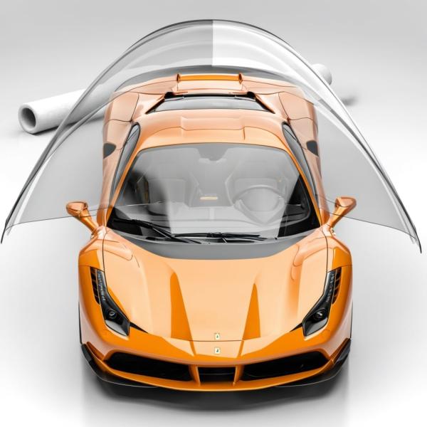 10 Mil Clear TPU Self Healing Anti-Scratch Self-Adhesive Car PPF