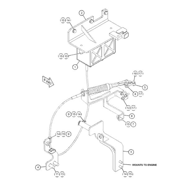 386-3435 3863435 Governor Motor Applied To Excavator 312D2 312D2 GC 312D2 L 313D2