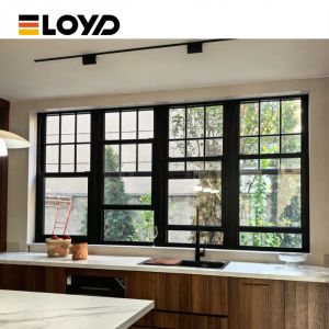 China Secure Double Single Hung Window with Multi-Point Locking System on sale China Secure Double Single Hung Window with Multi-Point Locking System on sale