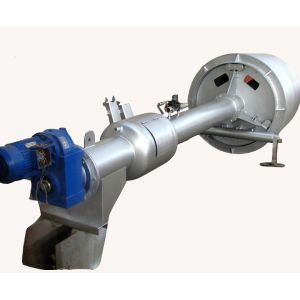 Stainless Steel Rotary Drum Screen , Mechanical Screen Wastewater Solid Liquid