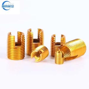 Wholesale Customized Brass Insert Nut Self-Tapping Threaded Inserts with Fine/Coarse Thread Type and T/T Payment from china suppliers