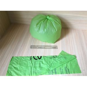 China Cornstarch Made Heavy Duty Bin Bag 100% Biodegradable Compostable on sale