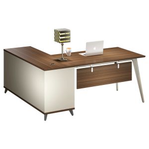 Schattdecor Melamine Executive Office Table Australian Oak DB03 Ash Gray