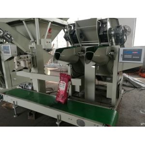 Dual Spout Briquettes 600bags/Hour Weighing And Packing Machine