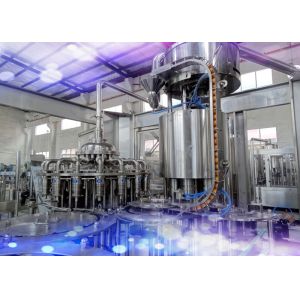 Fruit Juice Filling Machine With CIP System Siemens PLC enhanced