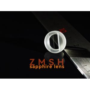 Monocrystalline Synthetic Sapphire Optical Windows Glass With Step