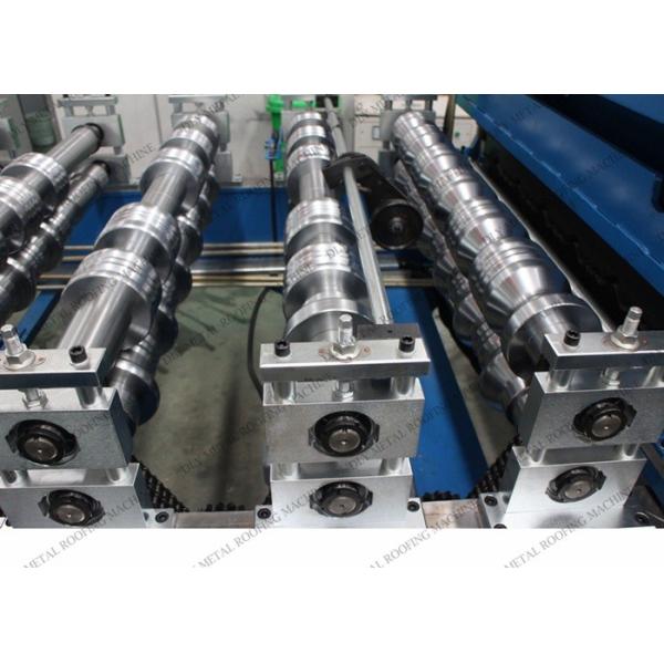 1250mm Roofing Sheet Roll Forming Machine Ppgi Corrugated Metal 380v