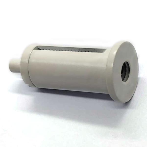White Paint M10 Threaded Ceiling Cable Gripper For Wire Rope Suspension Accessories
