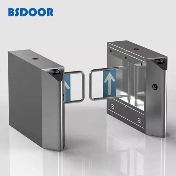 Quality SS Scan Code OEM ODM Swing Barrier Turnstile Automatic Access Control for sale