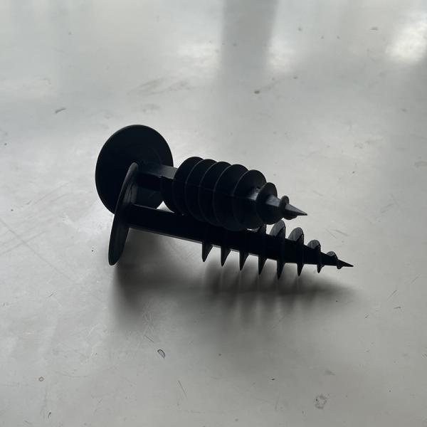 Smooth Plastic Insulation Fasteners With Custom Shank Diameter For Strong Insulation Bonds