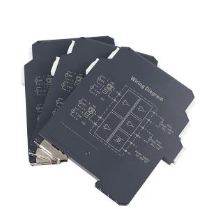 China 4-20mA Input Output Signal Isolation Module Analog Signal Transmitter Isolator Din Rail Mounting on sale