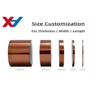 Double Sided Polyimide Adhesive Tape 0.2mm No Residues Custom Thickness