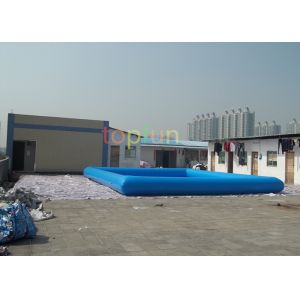 Blue7 x 7 square inflatable water pools for family / commercial