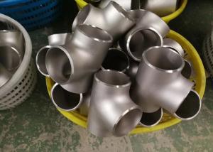China Paintting Stainless Steel Bends Elbows / Nipple Hanger Stainless Steel Tube Fittings on sale