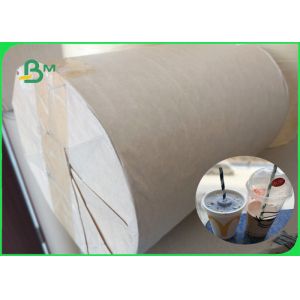 120gsm Inner Food Grade White Straw Paper Width 15MM For Making Paper Straws