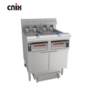 28.6kw Double Tank Big Capacity Digital Computer Panel Electric&gas Chips Open