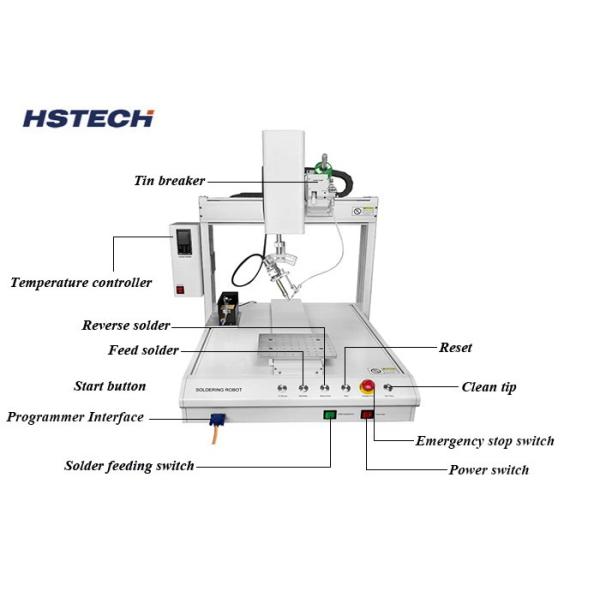 Quality Multi-directional Soldering Iron Automatic Soldering Robot with Adjustable Temperature for sale