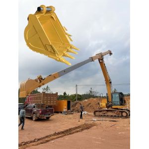 Customized Excavator Bucket For CAT320 Telescopic Arm 25T