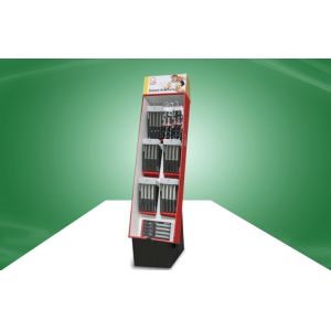 Steady Customized Kitchenware POS Cardboard Displays With Hooks