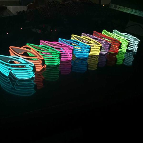 attention-catching high bright shutter glasses/shutter shade sunglasses for decoration